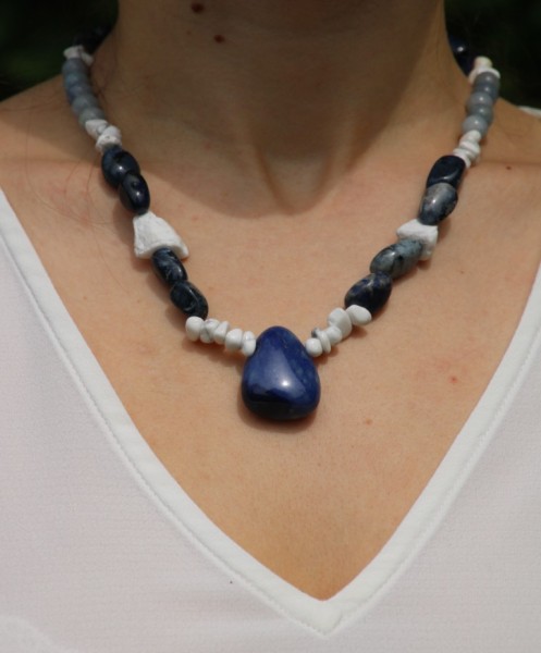 Edelsteinkette "Gelassenheit"
