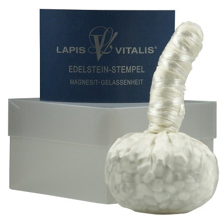 Kristallstempel Magnesit "Gelassenheit" & "Anti-Stress"