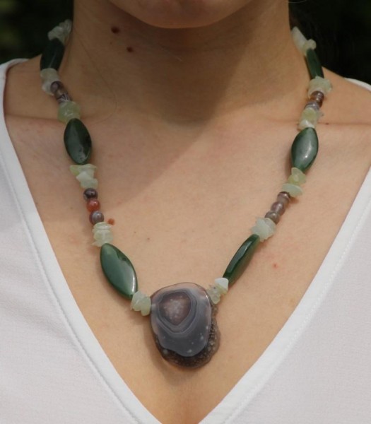 Edelsteinkette "Geborgenheit"