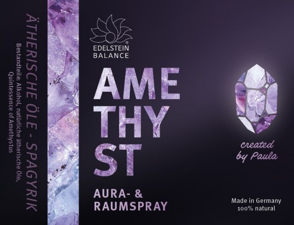 Amethyst Aura- &amp; Raumspray